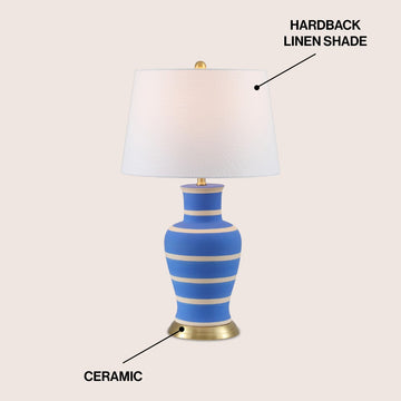 Julian 29" Ceramic LED Table Lamp